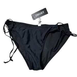 NWT ZMART Bikini Bottom Sz Sm Tie Sides